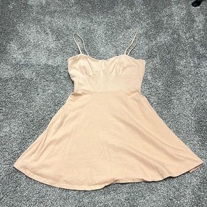 5/$25 ASOS Skater Dress Nude size 4